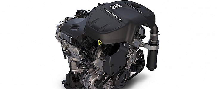 3.0-liter EcoDiesel V-6 engine from Fiat Chrysler Automobiles
