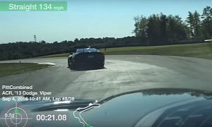 FCA Head Designer Ralp Gilles Goes Wild in His Viper ACR, Fights Another ACR