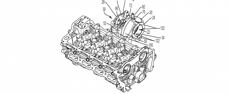 US20200347796A1 (cylinder head with integrated turbocharger)