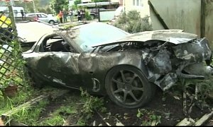 FD Mazda RX-7 Crashes Into House in New Zealand