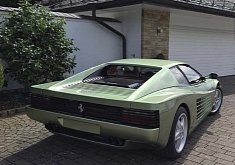 Feast Your Eyes on The Only Green Ferrari Testarossa