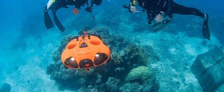 Seasam autonomous underwater drone