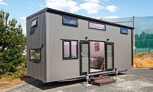 This Feature-Rich Tiny Home Blends Modern Design With Practical Everyday Living