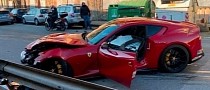 Federico Marchetti’s Ferrari 812 Superfast Totaled by Car Wash Worker