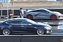 Feisty C8 Chevy Corvettes Drag Tesla Model S, Guess Who Bites the Dust This Time!