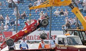 Felipe Massa Crashes Unconscious During Chaotic Hungarian Qualifying