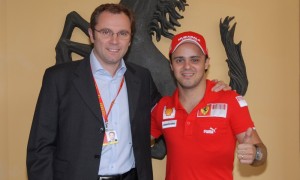 Felipe Massa Returns to Maranello