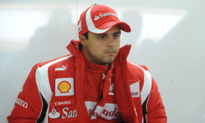 Felipe Massa's Ferrari Catches Fire in Valencia