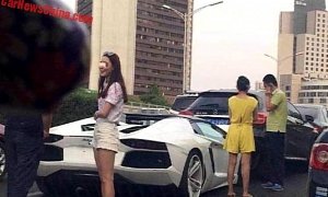 Fender-Bender Gets Expensive When A Lamborghini Aventador Is Involved
