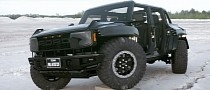 Feral 2022 Ford Bronco Raptor Gets CGI Rear Steering, Also '90s Headlight Covers