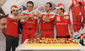 Fernando Alonso Celebrates 29th Anniversary in Hungary