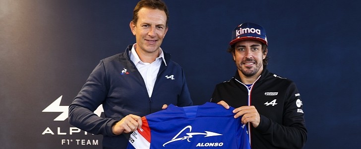Fernando Alonso extends contract with Alpine F1