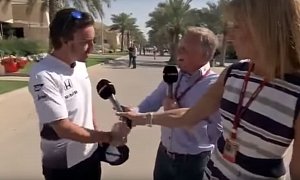 Fernando Alonso Tells Johnny Herbert What He Thinks of His Comments