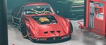 UPDATE: Ferrari 250 GTO "Americana" Rendered with Hellcat Muscle, Big Side Pipes