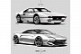 Ferrari 288 GTO Reimagined With Futuristic Supercar Styling