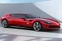Ferrari 296 GTB Shooting Brake Rendering Resembles a Stingray