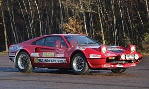 Ferrari 308 GTB Group B Rally Car Heading to Auction