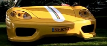 Ferrari 360 Challenge Stradale Sounds Explosive