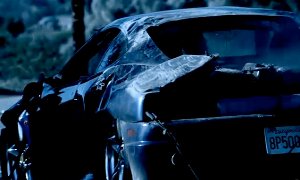 Ferrari 360 Crashed in Dr. Dre and Eminem's 'I Need A Doctor'