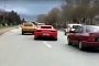 Ferrari 458 Drifting in the Street Is One Expensive Accident Waiting to Happen
