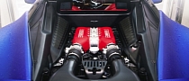 Ferrari 458 Gets Worked Under the Hood by SR Auto