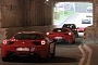Ferrari 458 Italia Exhaust Symphony in Tunnel