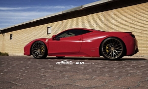 Ferrari 458 Italia Gets New Stance via ADV.1 Wheels