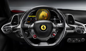 Ferrari 458 Italia New Pics, Interior Revealed