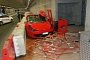 Ferrari 458 Monaco Tunnel Crash Defies Logic