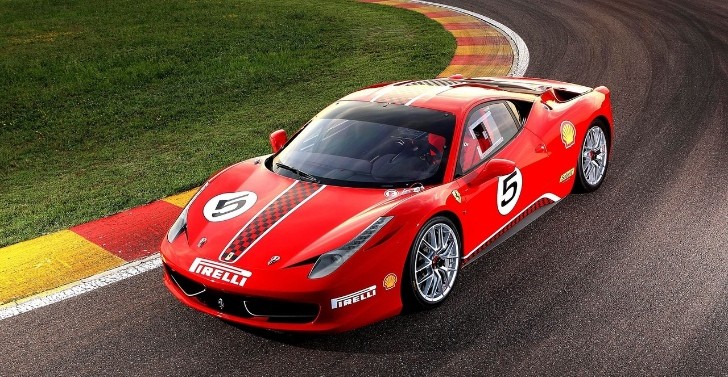 Ferrari 458 racing car
