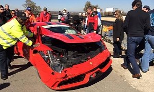 Ferrari 458 Speciale Crashes During Track Attack in South Africa <span>· Updated</span>