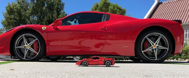 Ferrari 458 Spider Gets Its Own LEGO Model