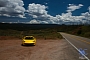 Ferrari 458 Spider in Pearl Yellow Visits Colorado Mountains