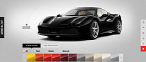 Ferrari 488 GTB Configurator Is Now Online