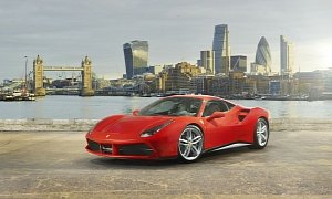Ferrari 488 GTB Takes A Bow In London, VIPs Approve
