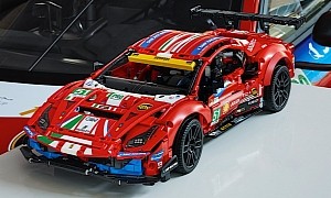Ferrari 488 GTE AF CORSE 51 Is the Full Name of the Newest LEGO Technic Toy