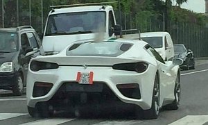 UPDATE: Ferrari 488 One-Off with 288 GTO-like "Tail" Spotted in Maranello