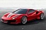 Ferrari 488 Pista Images Leaked, the 700 HP 911 GT2 RS Rival Looks Dead Serious
