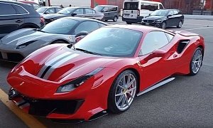 Ferrari 488 Pista Spotted Outside Mugello Circuit, Looks Amazing Out in The Wild
