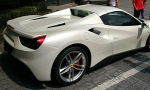 Ferrari 488 Spider Shows Up in China ahead of Frankfurt Debut, First Real World Photos