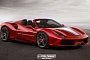 Ferrari 488 Spider Speciale / Aperta Rendered, But Will It Be Built?