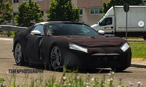 Ferrari 812 Spider Spotted in Traffic, Rumored To Debut This Year