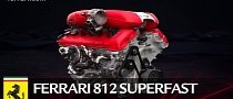 Ferrari 812 Superfast Aero, Engine and Dynamics Detailed in Official Videos