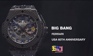 Ferrari and Hublot Unveil Their Big Bang 60th Anniversary Watch