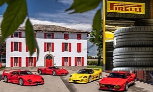Ferrari and Pirelli Drop Tires for F40, F50, and Enzo Supercars Decades Post-Launch