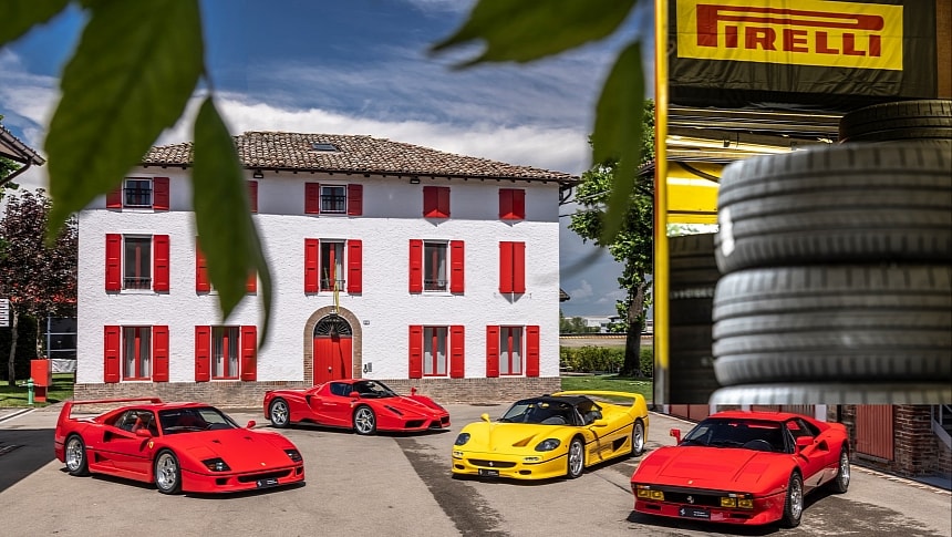 Ferrari and Pirelli Drop Tires for F40,a F50, and Enzo Supercars