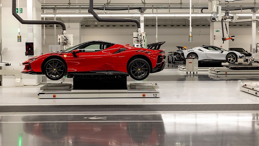 Ferrari production