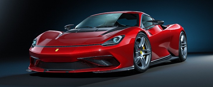 Pininfarina Battista CGI Gets the Ferrari Badges It Deserves, Double Exhaust Too