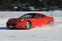 Ferrari California Plays on the Snow