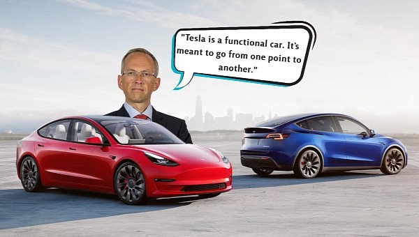 Ferrari CEO Benedetto Vigna thinks Teslas are “functional cars”